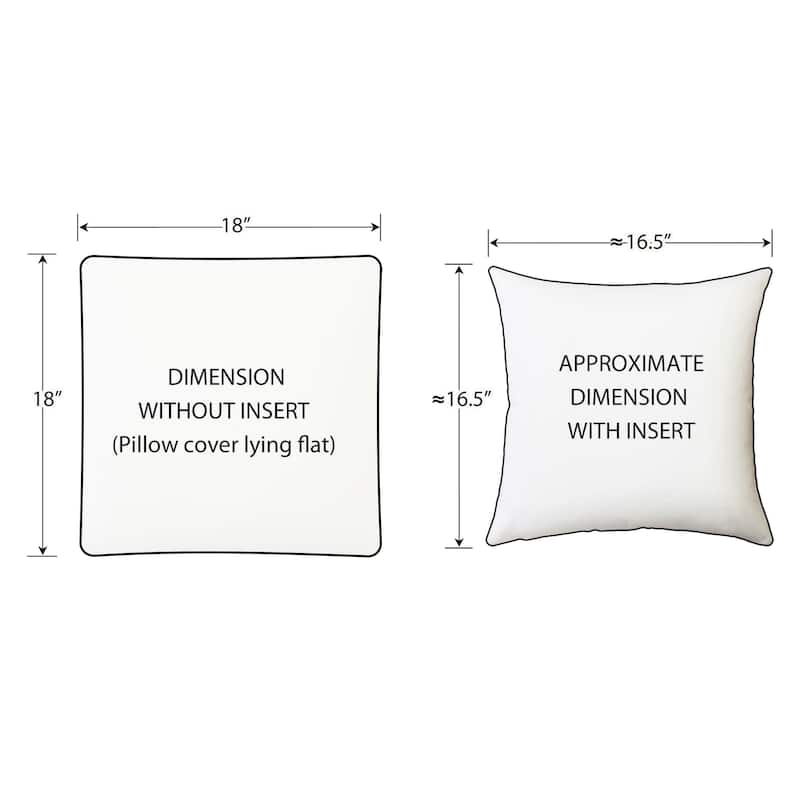 Linen Throw Pillow - 18" x 18"