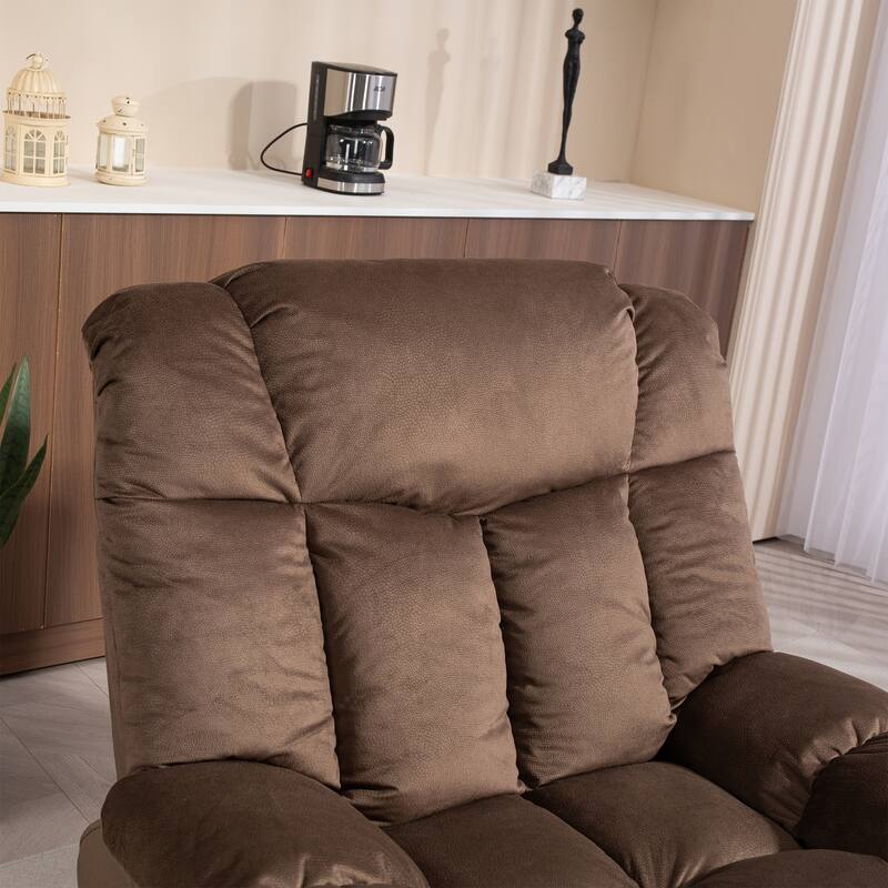 Power Lift Recliner Chair for Elderly，Heavy Duty Recliner w/Safety Motion Mechanism and Comfortable Upholstery