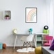 preview thumbnail 9 of 23, Stupell Minimal Pastel Rainbow Framed Giclee Art Design by Lil' Rue