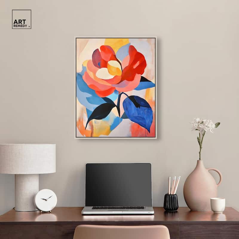 Chromatic Explosion I Canvas by Art Remedy