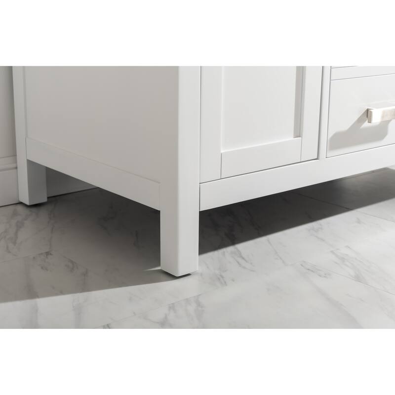 Valentino 42" Single Vanity in White