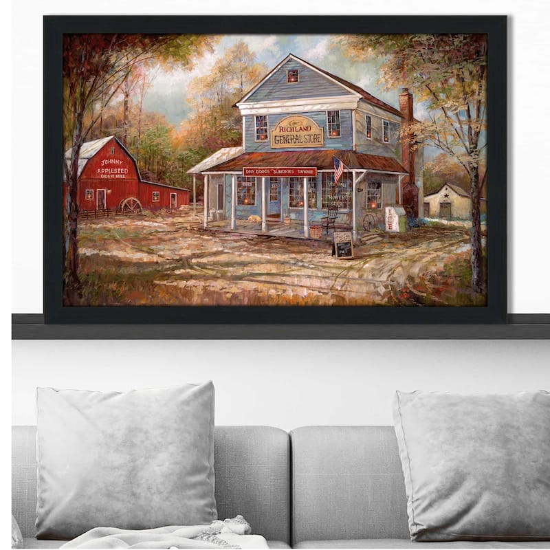"Richland General Store" by Ruane Manning Print on Acrylic