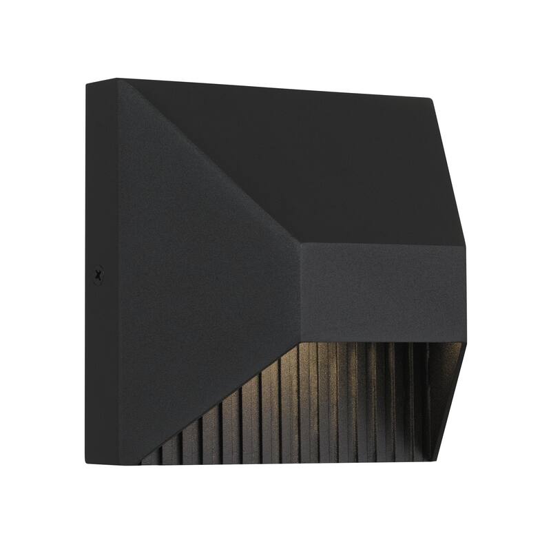 5 inch LED Wall Sconce - Black - Black