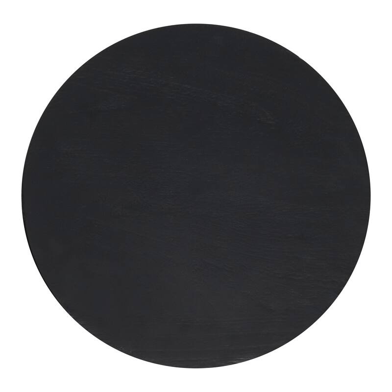 Sage Side Table Black - 15.9" W x 15.9" D x 18.1" H
