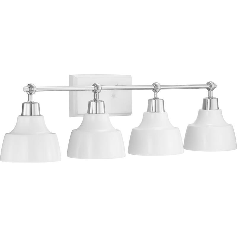 Bramlett Collection Four-Light Bath & Vanity - 8.25" x 33.375" x 7.125" - 8.25" x 33.375" x 7.125"