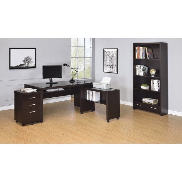 Cappuccino computer desk hotsell