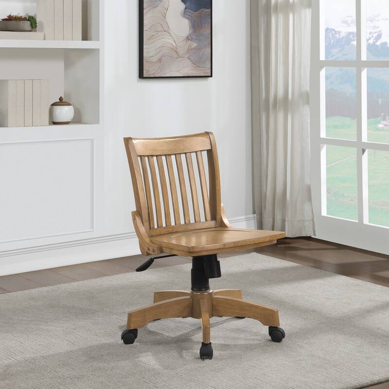Copper Grove Hakai Wooden Bankers Chair - Fruit Wood
