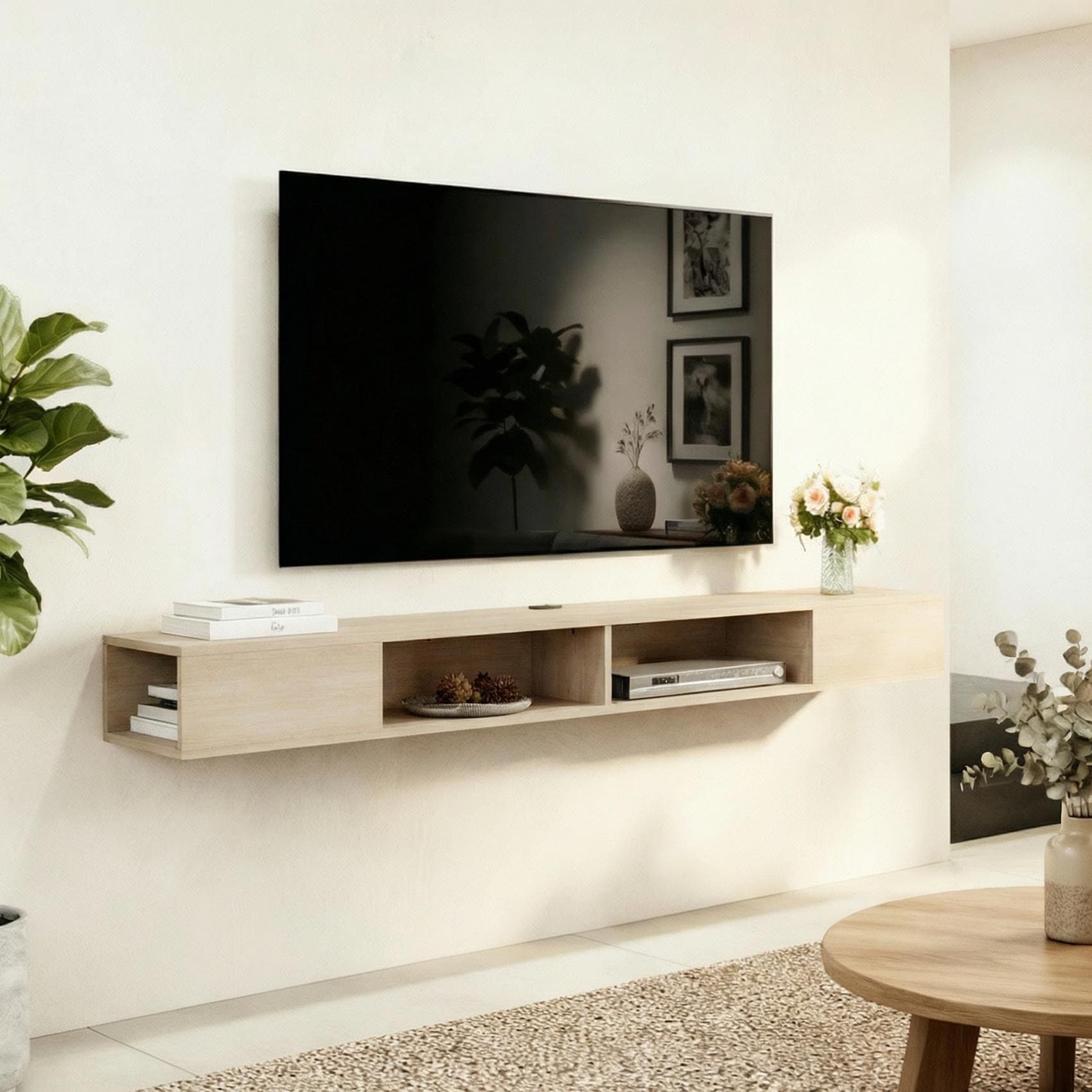 Entertainement Center Wall Mount for 75 inch TV