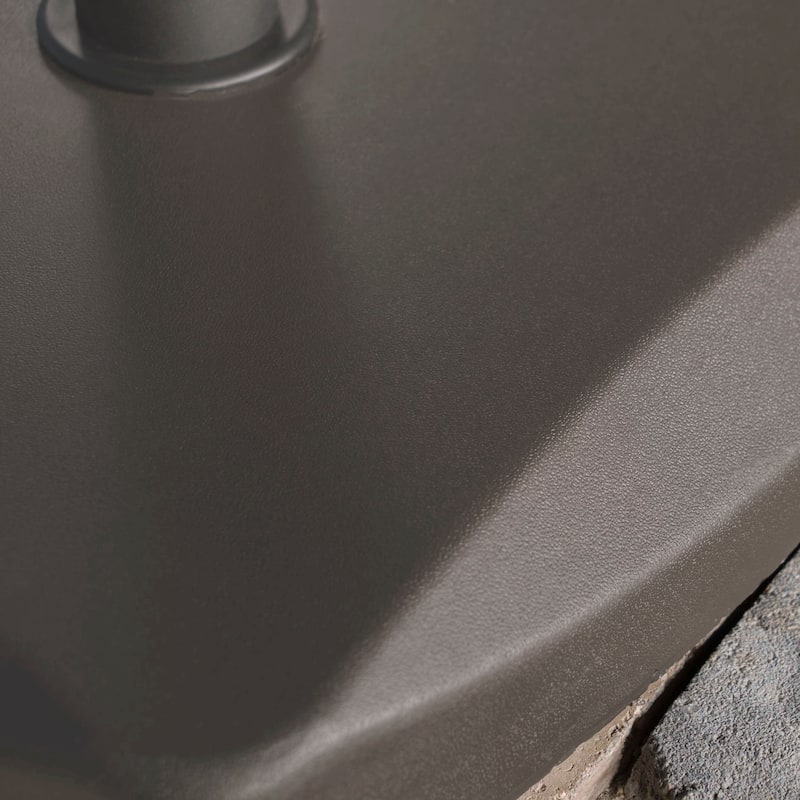 Heavy-Duty 55 lbs Square Umbrella Base with Adjustable Steel Pole