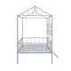 preview thumbnail 10 of 13, Metal Twin-Size Loft Bed with House Design