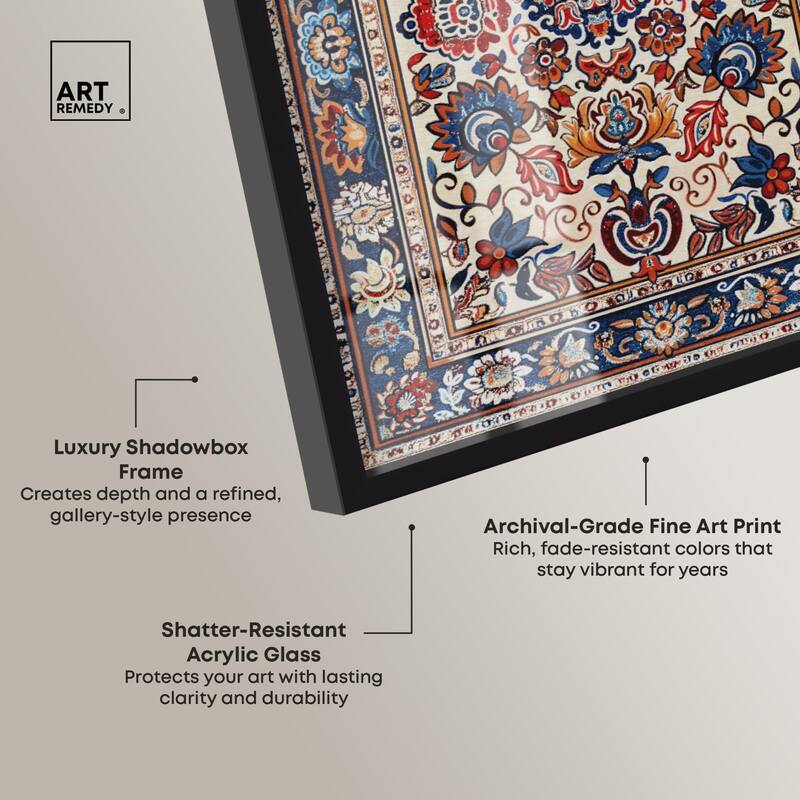 Morrocan Garden Shadowbox by Art Remedy