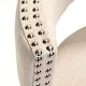 preview thumbnail 7 of 32, Furniture of America Fendeson Transitional Nailhead Swivel Barstool (Set of 2)