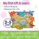 preview thumbnail 5 of 4, The Learning Journey International My First Lift & Learn Dinosaurs - Multi
