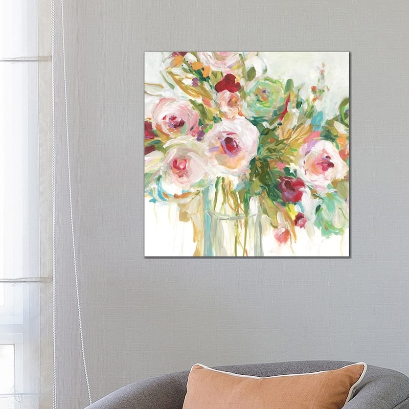 iCanvas "Floral Abandon" by Carol Robinson Canvas Print - 26x26x1.5