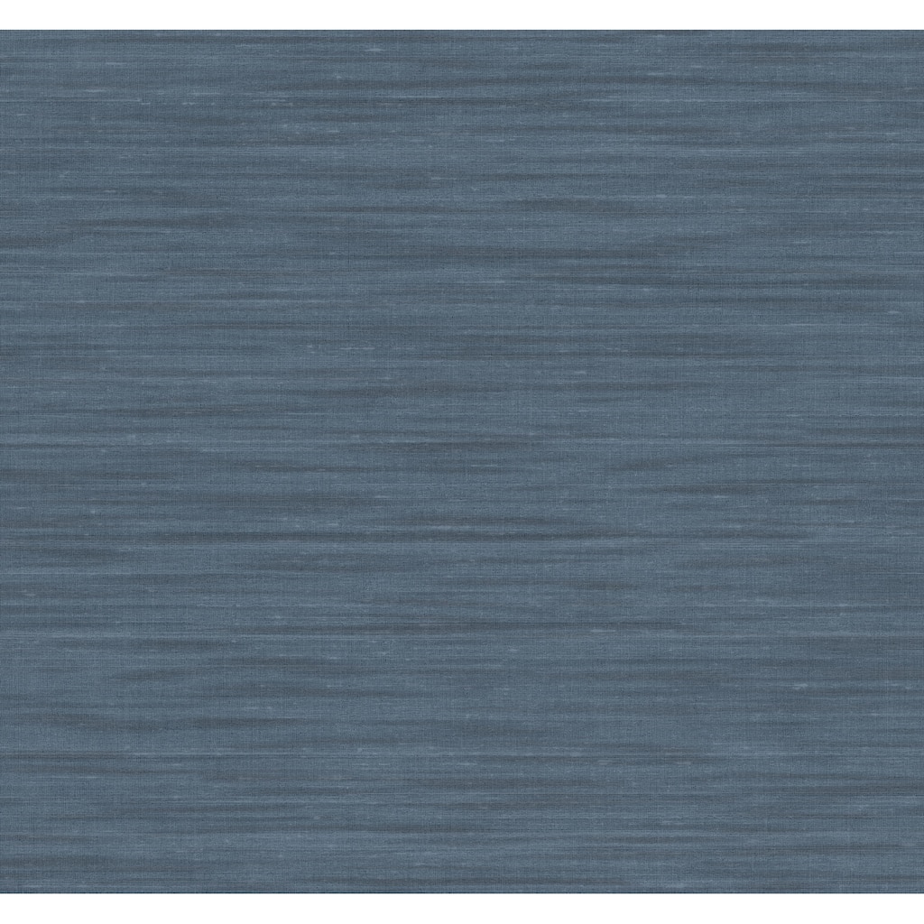 York Wallcoverings Sari Silk Denim Faux Fabric Wallpaper - 324 x 27
