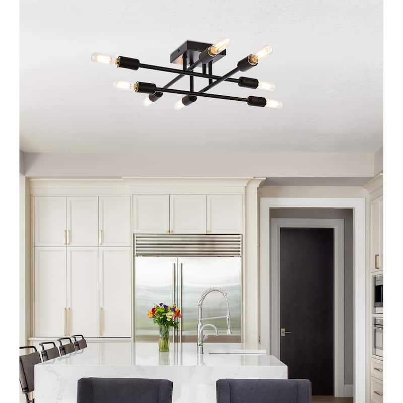 Serene 8 Light Flush Mount - 19.1 Inch