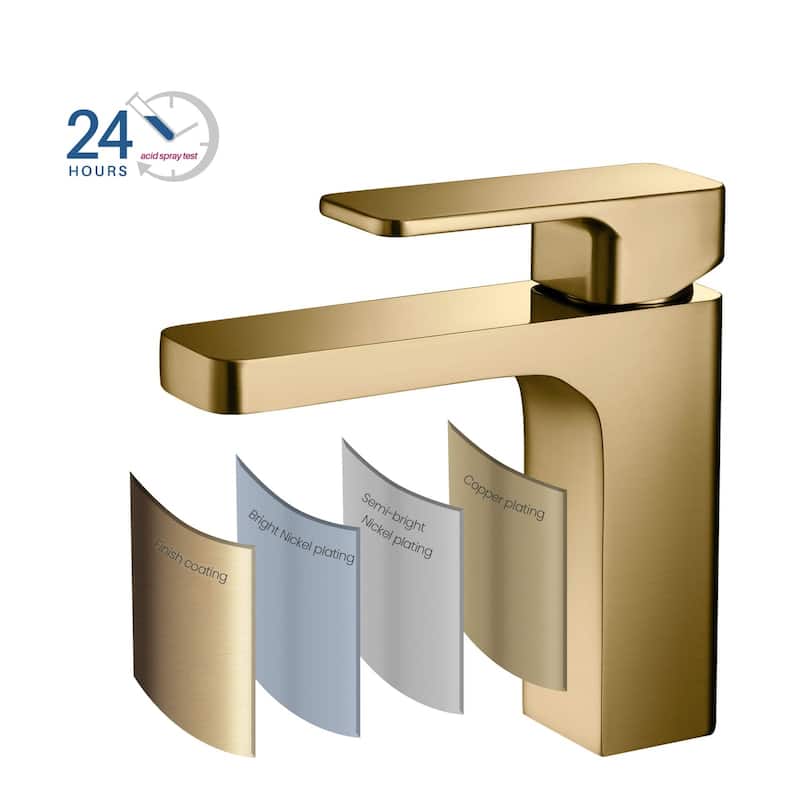 Blaze Single Handle Bathroom Sink Faucet