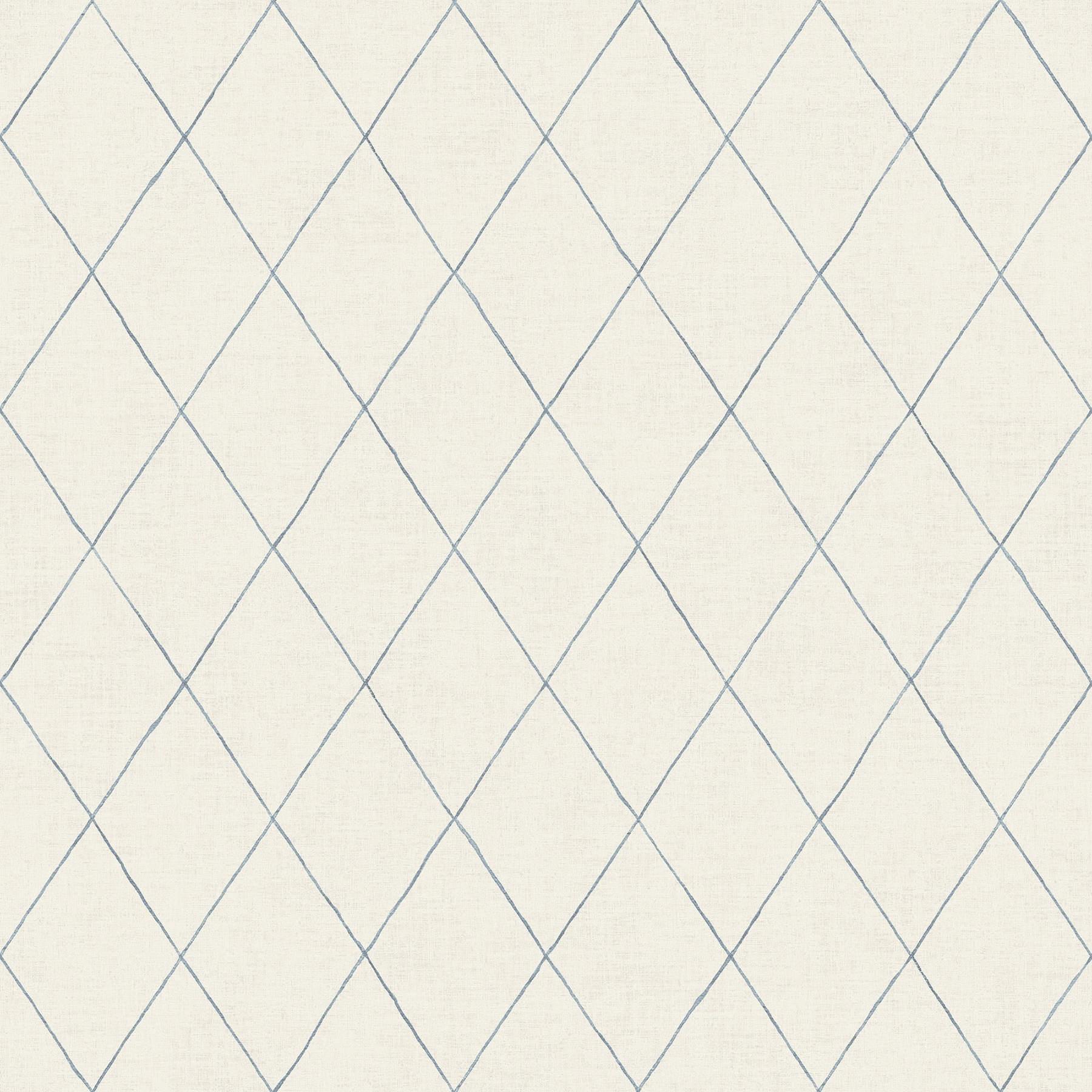 A-Street Prints Rhombus Blue Geometric Wallpaper