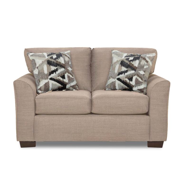 SofaTrendz Josie Loveseat-Ottoman Set