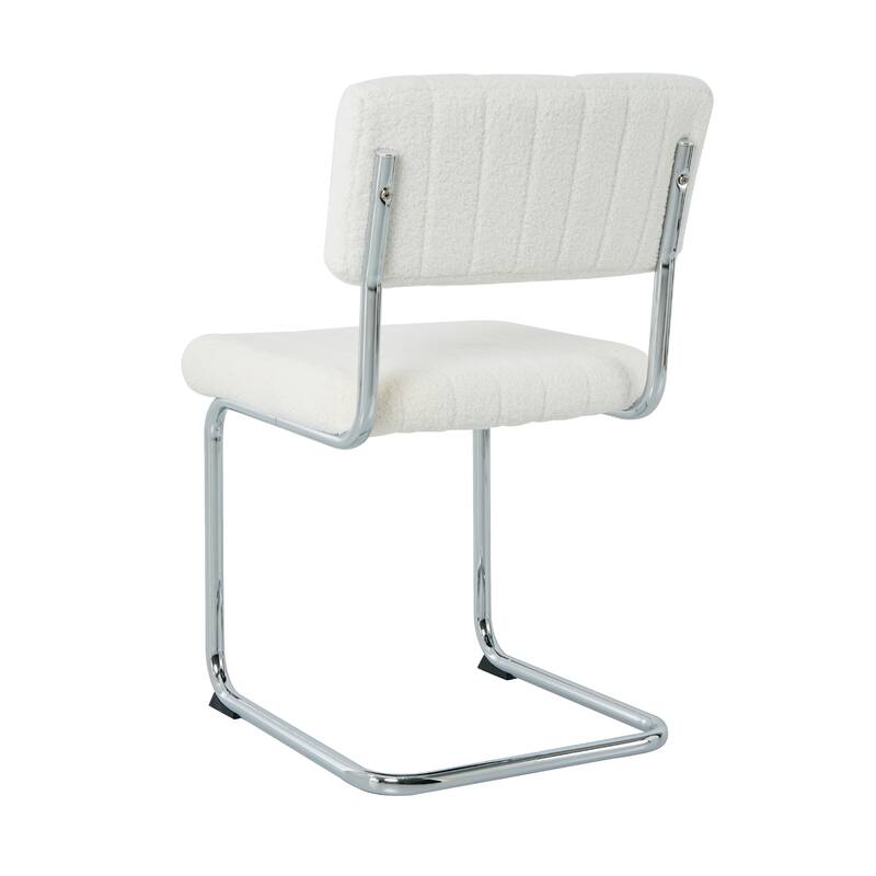 Modern Dining Chair with Metal Legs (Set Of 4)