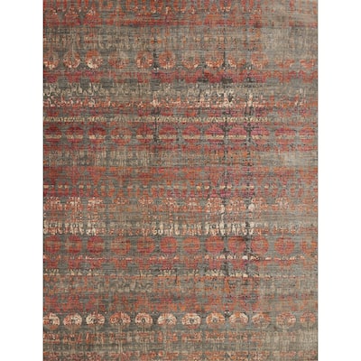 Alexander Home Genova Boho Abstract Area Rug