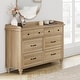 preview thumbnail 13 of 33, Farmhouse Kids Dresser with 5/6 Drawers, Wood Baby Dresser for Nursery