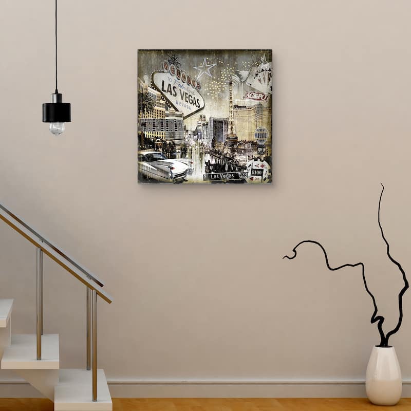 Las Vegas by Dylan Matthews Canvas Art Print