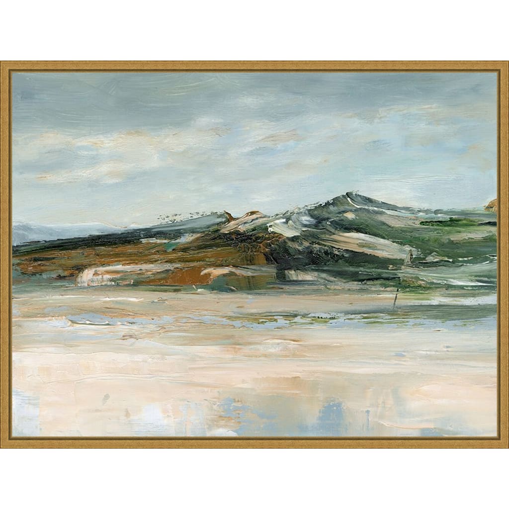 Amanti Art Heavy Skies II by Ethan Harper Framed Canvas Wall Art Print - Sylvie Gold