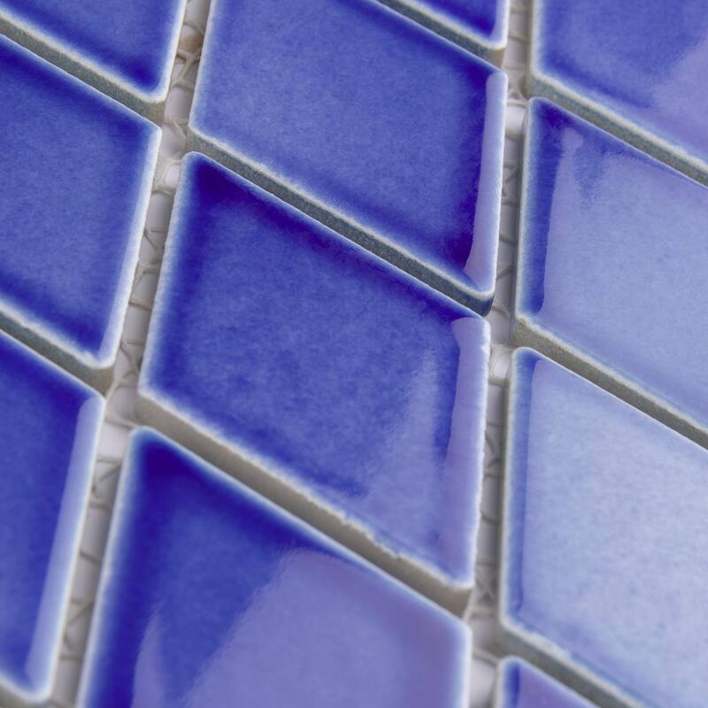 Merola Tile Hudson Kite Niagara 10-1/4" x 11-3/4" Porcelain Floor and Wall Mosaic Tile