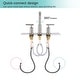 preview thumbnail 7 of 19, YASINU 8 Inch Luxury Widespread Bathroom Sink Faucet with Pop-Up Drain