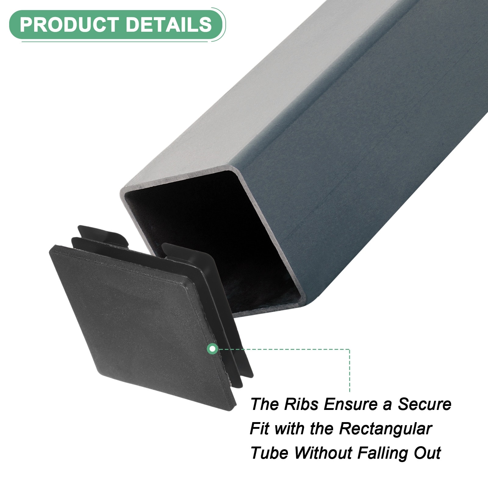 Pack Square Plastic Cap, Plastic Square Hole Plugs