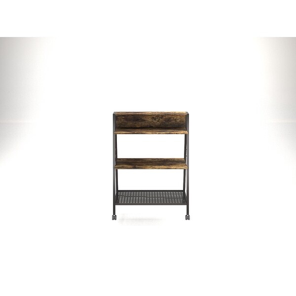 Celupu Movable 3 Shelves File Cabinet - Overstock - 32573896