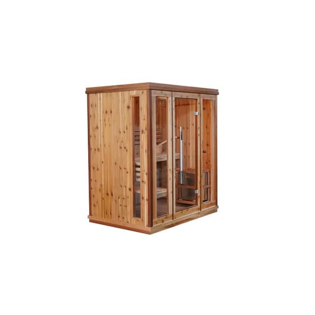 SunRay Hampton 3-Person Traditional Sauna - 70x47x80"