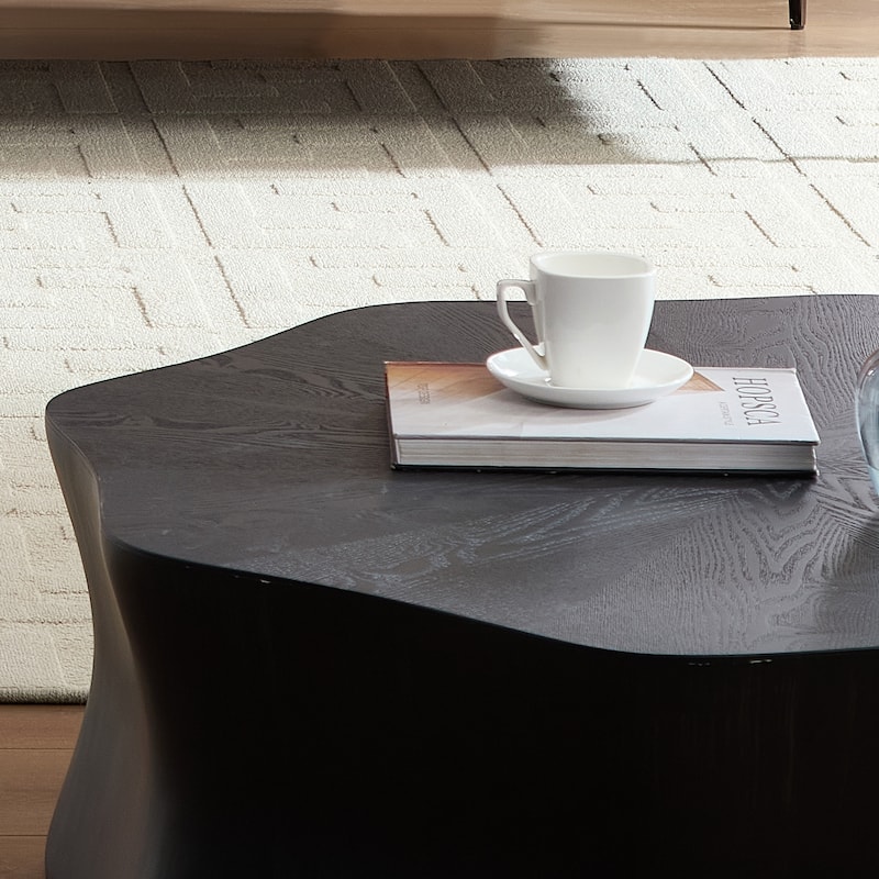 Modern Flower Petal-shaped Coffee Table Floor Center Table