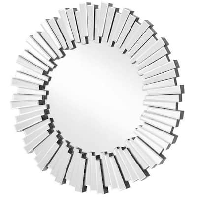 Elegant Lighting MR9133 Modern 31-1/2" Diameter Circular Framed