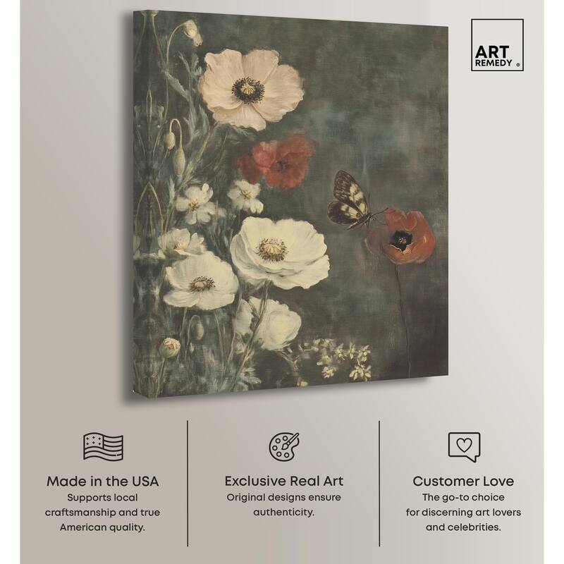 Vintage Botanicals I Canvas by Art Remedy, Gallery Wrapped