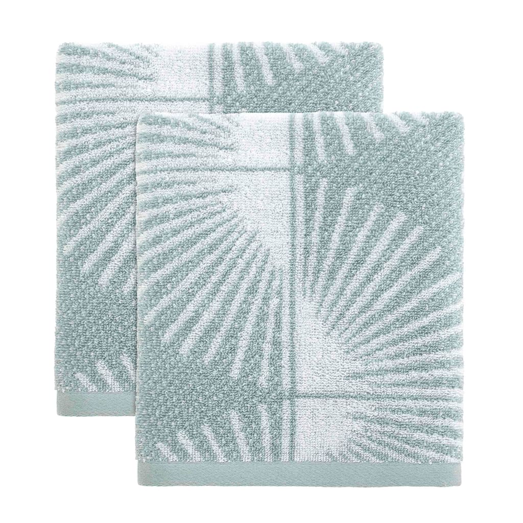 Nicole Miller Kendall Oasis 2-Pack Hand Towel Set - Hand Towel 2pk Set