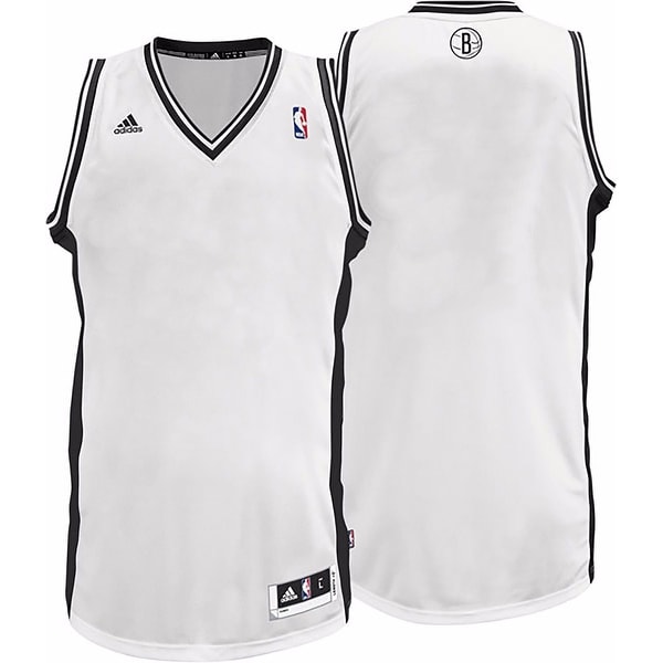 Brooklyn Nets NBA Men's Adidas White 