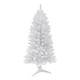 preview thumbnail 2 of 5, Puleo International 4 ft Unlit White Carson Artificial Pine