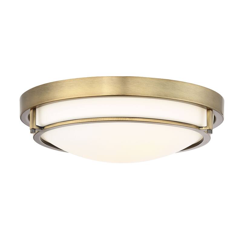 Meridian M60019 2 Light 13" Wide Flush Mount Bowl Ceiling Fixture