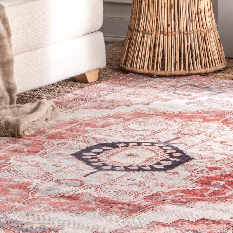 Nuloom Minna SpinClean Vintage Area Rug