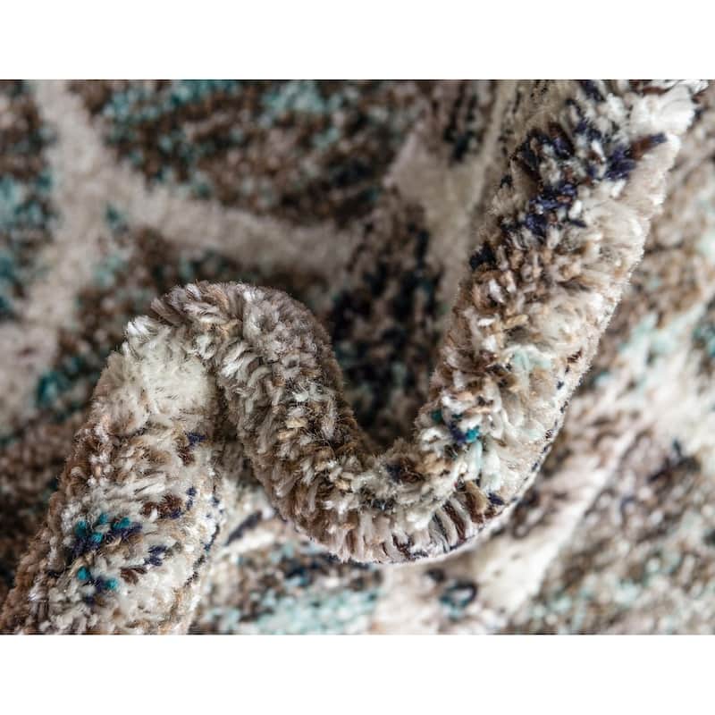 Contemporary Rosilan Collection Area Rug