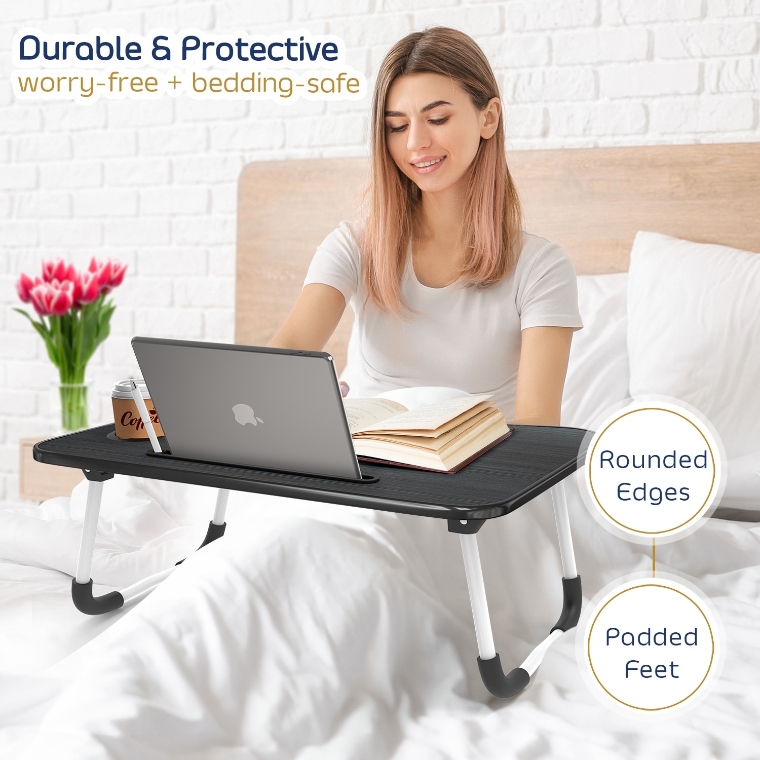 Laptop bed table hot sale bed bath beyond