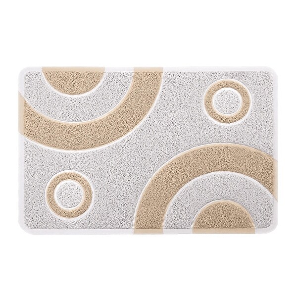 Smartcatcher Bullseye Anti-Fatigue Mat, 36" x 24", Grey And Beige Brown - 36x24. Opens flyout.