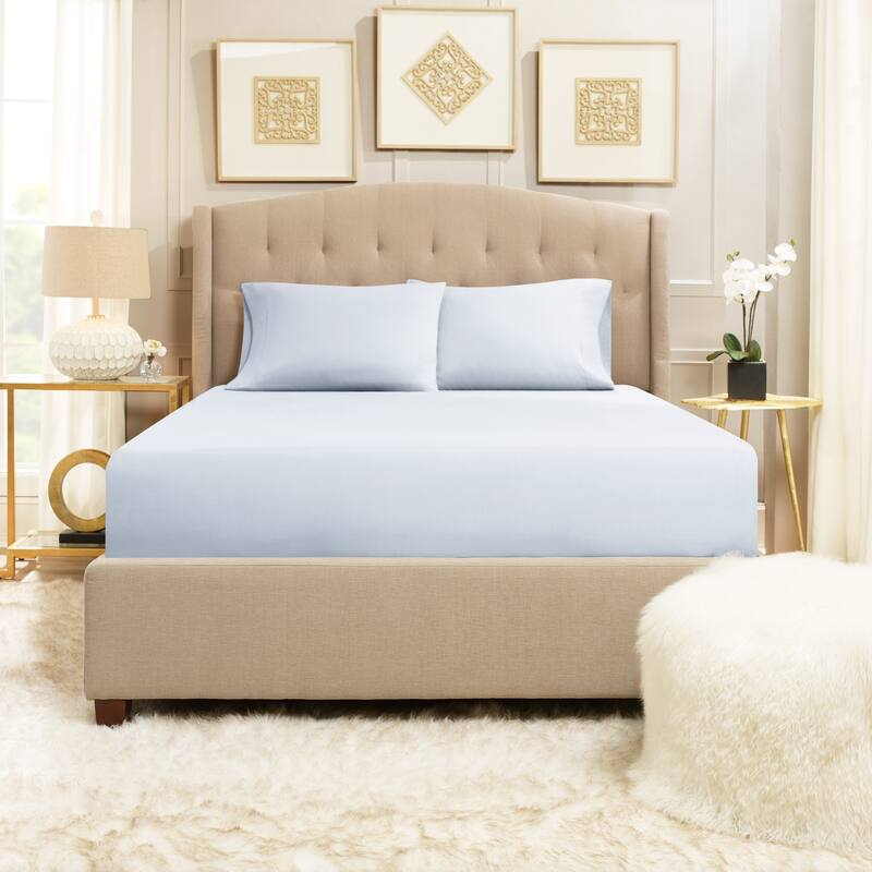 Empyrean Bedding Ultra Soft Microfiber 3 Piece Bed Sheet Set - Extra Deep Pocket Fitted Sheet with 2 Pillowcases