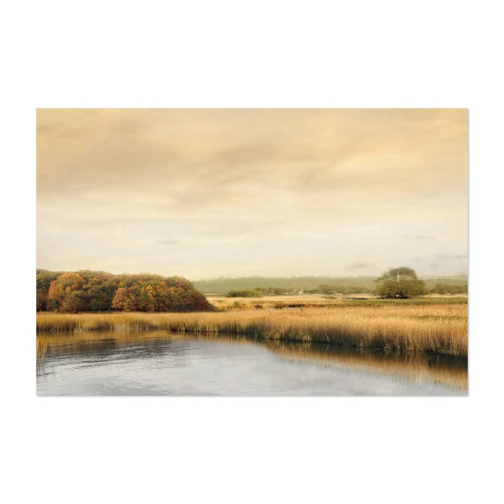 Hamburg Germany Ripples On the Water Painting Nature Art Print/Poster