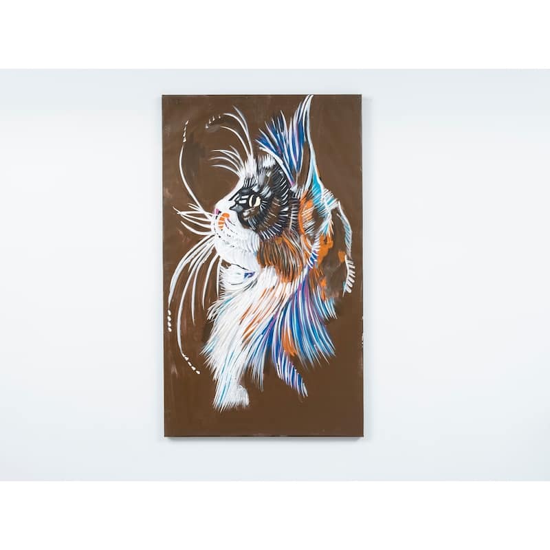 Wandela Wall Canvas Paintings 47'' x 27'' - Brown