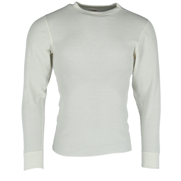 Hanes Mens Dyed Thermal Crew with Freshiq Hanes Mens Dyed Thermal Crew with Freshiq