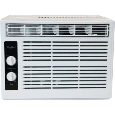 Whirlpool 5000 BTU Window AC with Mechanical Controls R32 - White