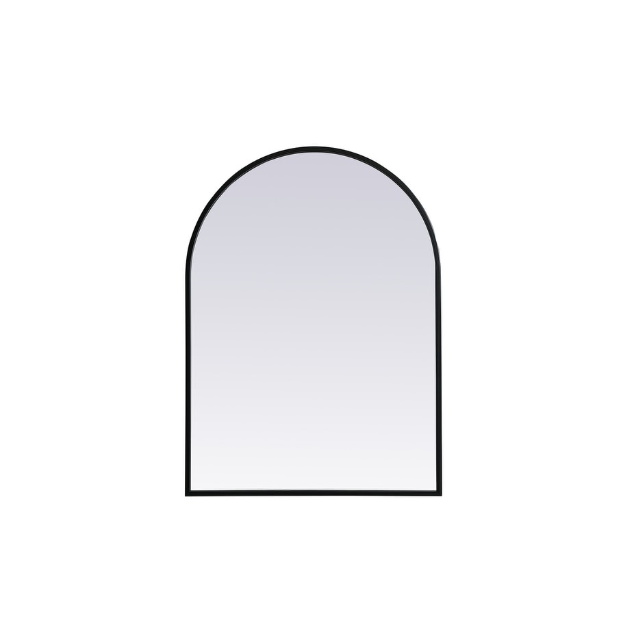 Indigo Home Metal Frame Arch Mirror 22x30 Inch